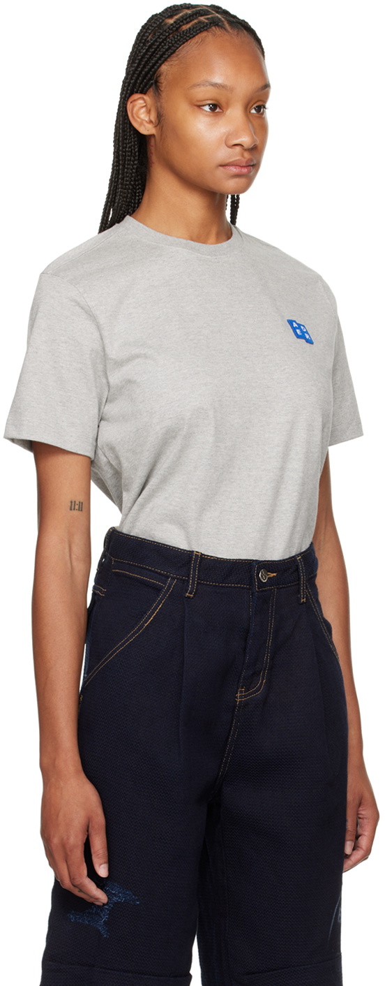 ADER error Gray TRS Tag T-Shirt ADER error