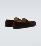 The Row Suede loafers