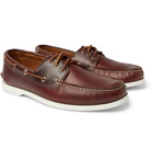 Quoddy - Downeast Leather Boat Shoes - Dark brown