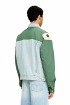 Diesel Denim jacket with cotton insert - Jackets - Unisex - Multicolor