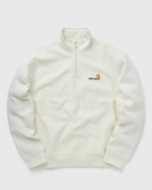 Carhartt Wip Half Zip American Script Sweat White - Mens - Half Zips