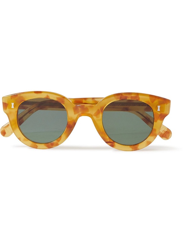 Photo: Mr P. - Cubitts Montague Round-Frame Tortoiseshell Acetate Sunglasses