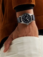 IWC Schaffhausen - Pilot's Mark XX Automatic 40mm Stainless Steel and Leather Watch, Ref. No. IWIW328203