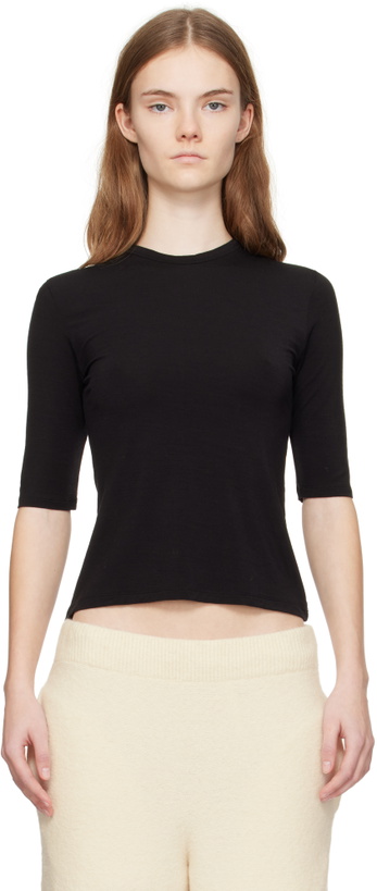 Photo: CDLP Black Merino Blend T-shirt