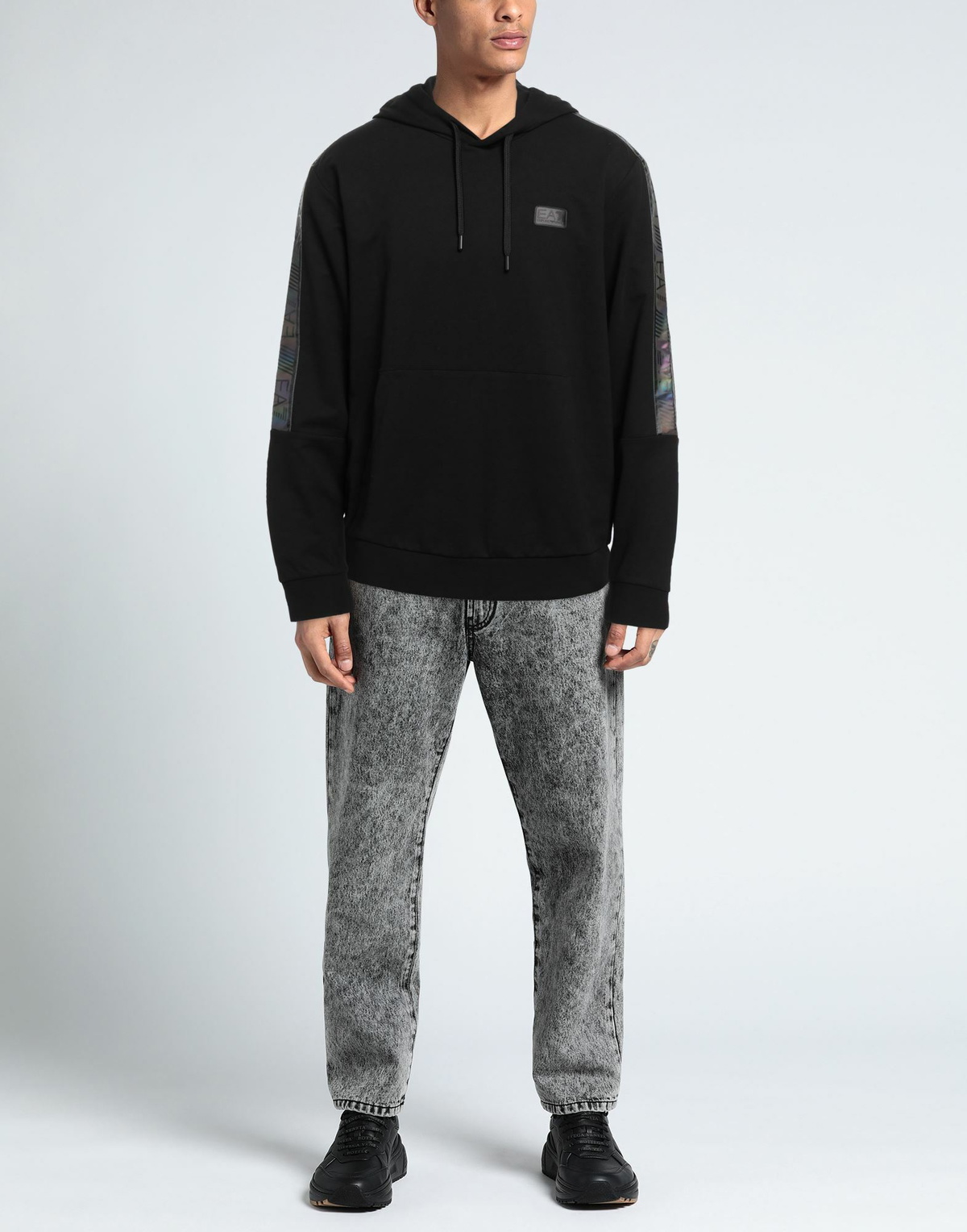 Ea7 Mens Sweatshirt in Black