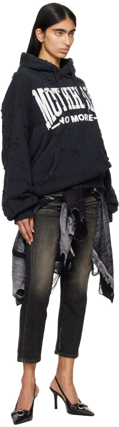 doublet Black Zombie Silhouette Hoodie Doublet doublet Black Zombie Silhouette Hoodie Doublet
