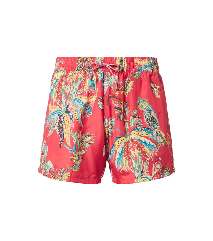 Photo: Etro Printed swim trunks