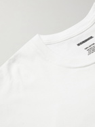 Neighborhood - Logo-Print Cotton-Jersey T-shirt - White