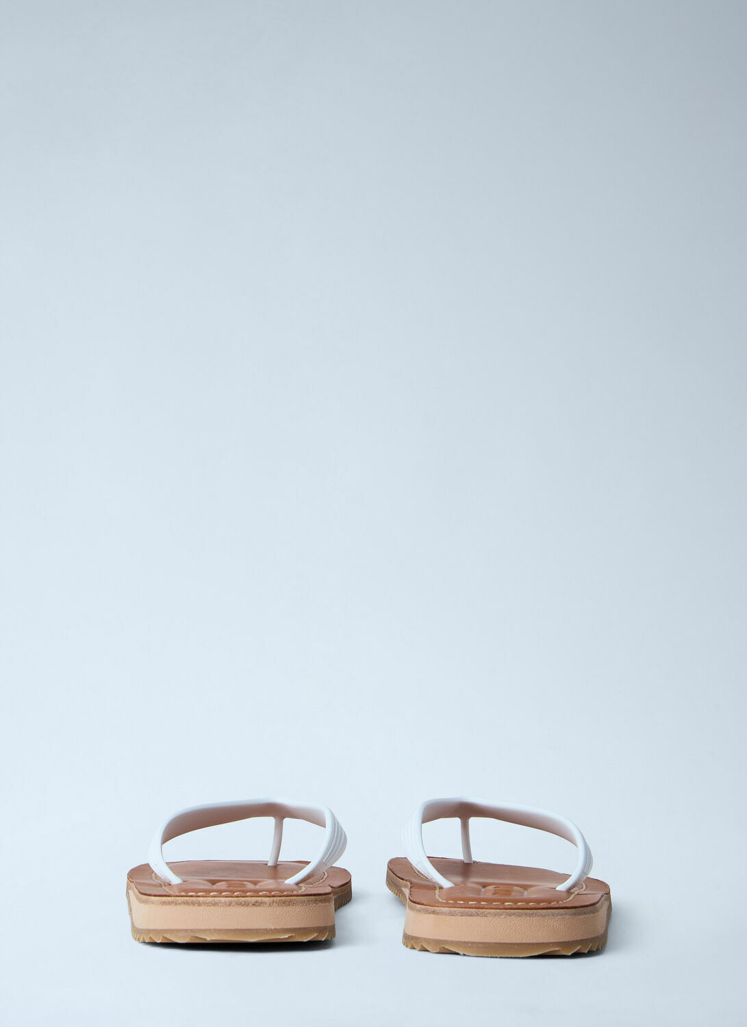Miu Miu Leather Sole Flip-Flops