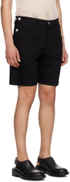 Courrèges Black Sailor Shorts