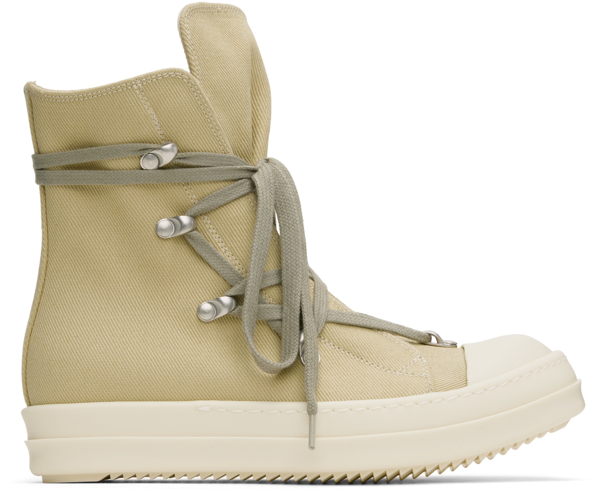 Rick Owens DRKSHDW Beige Hollywood Hexa Sneaks Sneakers Rick Owens 