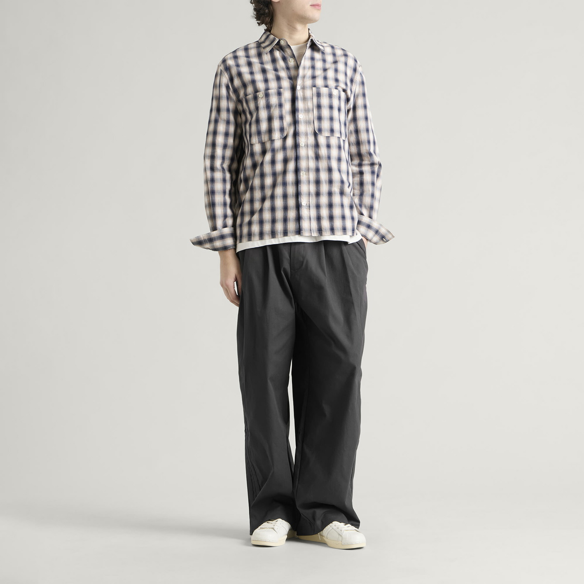Adidas Men's Pleated Pant in Utility Black