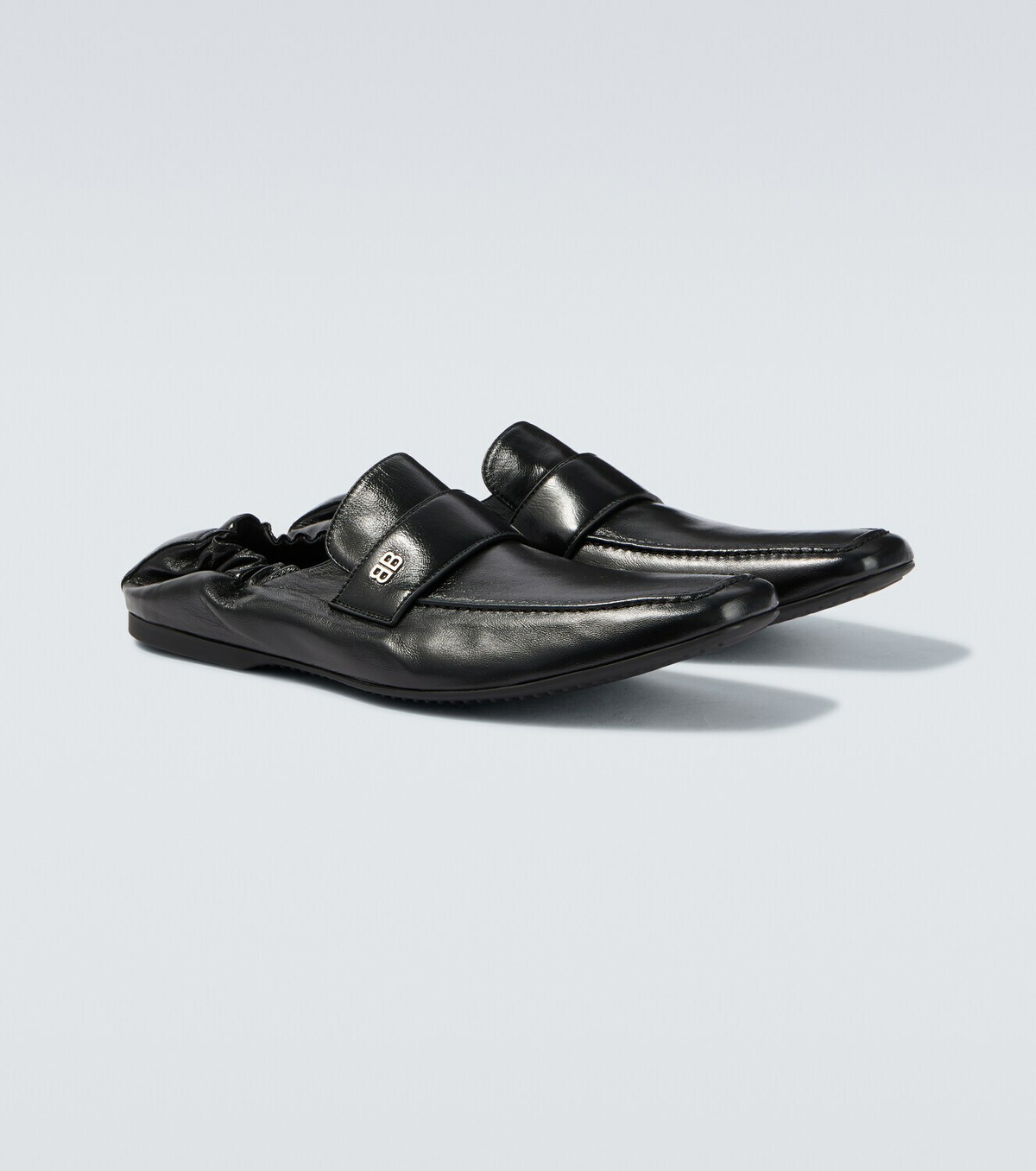Balenciaga Palermo leather loafers
