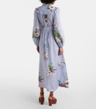 Zimmermann Everley linen midi dress