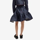 Cecilie Bahnsen Women's Gloria Denim Skirt in Indigo