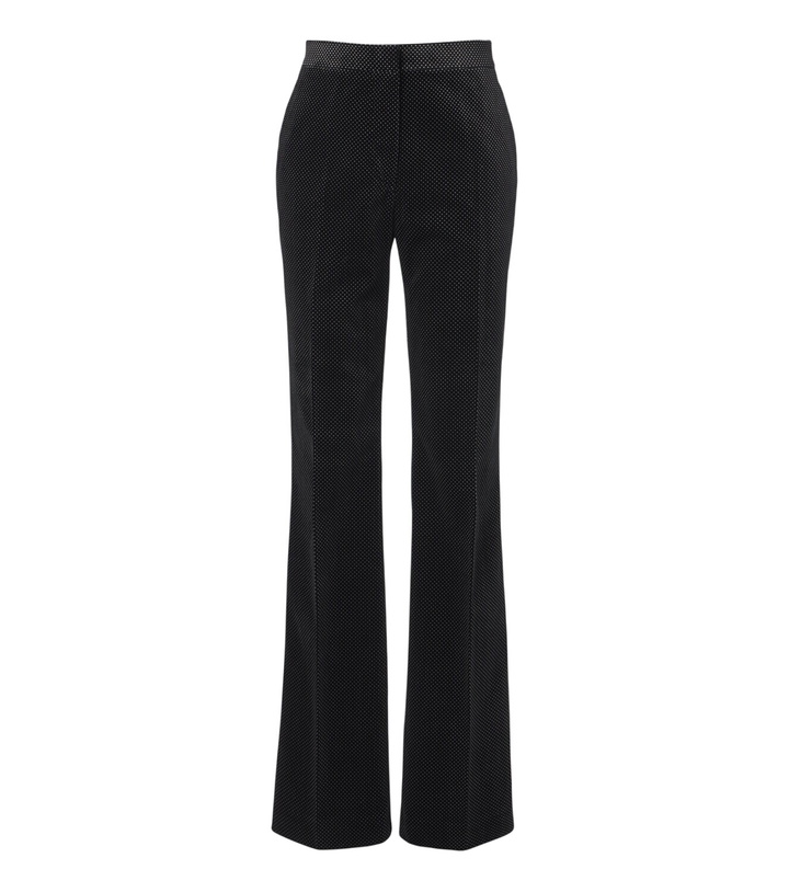 Photo: Tom Ford Polka-dot cotton velvet straight pants