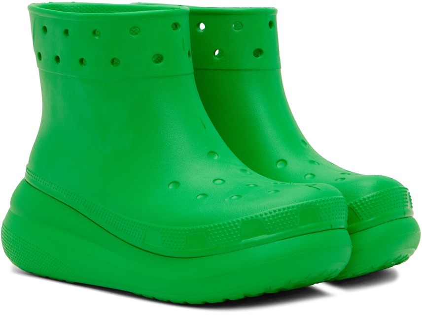 Crocs Green Crush Boots Crocs