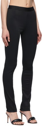 Helmut Lang Black Viscose Leggings