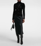 Xu Zhi Sequined top