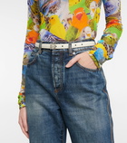 Loewe - Anagram leather belt