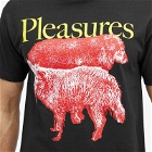 Pleasures Men's Wet Dogs T-Shirt in Black