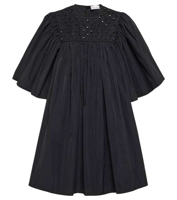 a line mini dress black A-Line Mini Dress main image 0