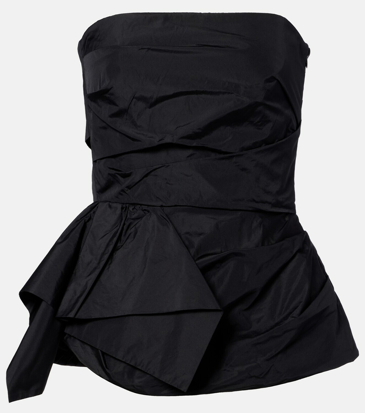 Max Mara Taffeta corset top