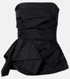 Max Mara Taffeta corset top