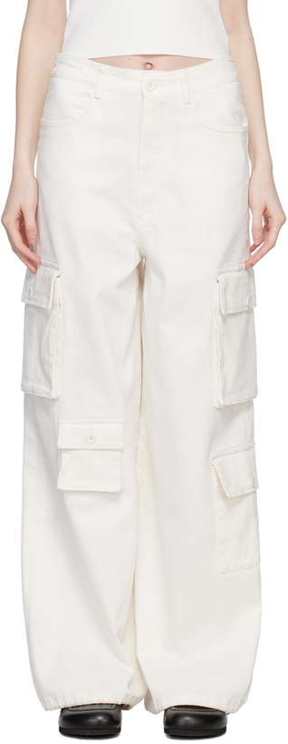 Photo: The Frankie Shop White Hailey Jeans
