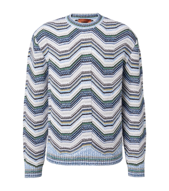 Photo: Missoni Wave wool and cotton-blend sweater