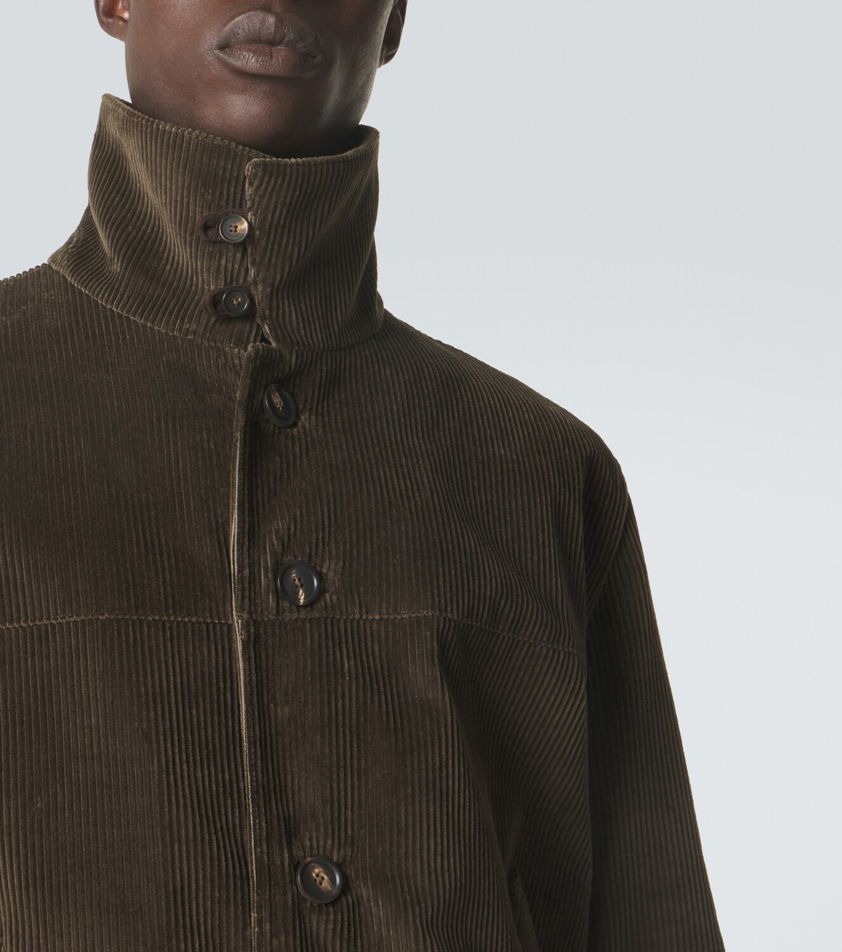 Loro Piana Merremma cotton corduroy bomber jacket