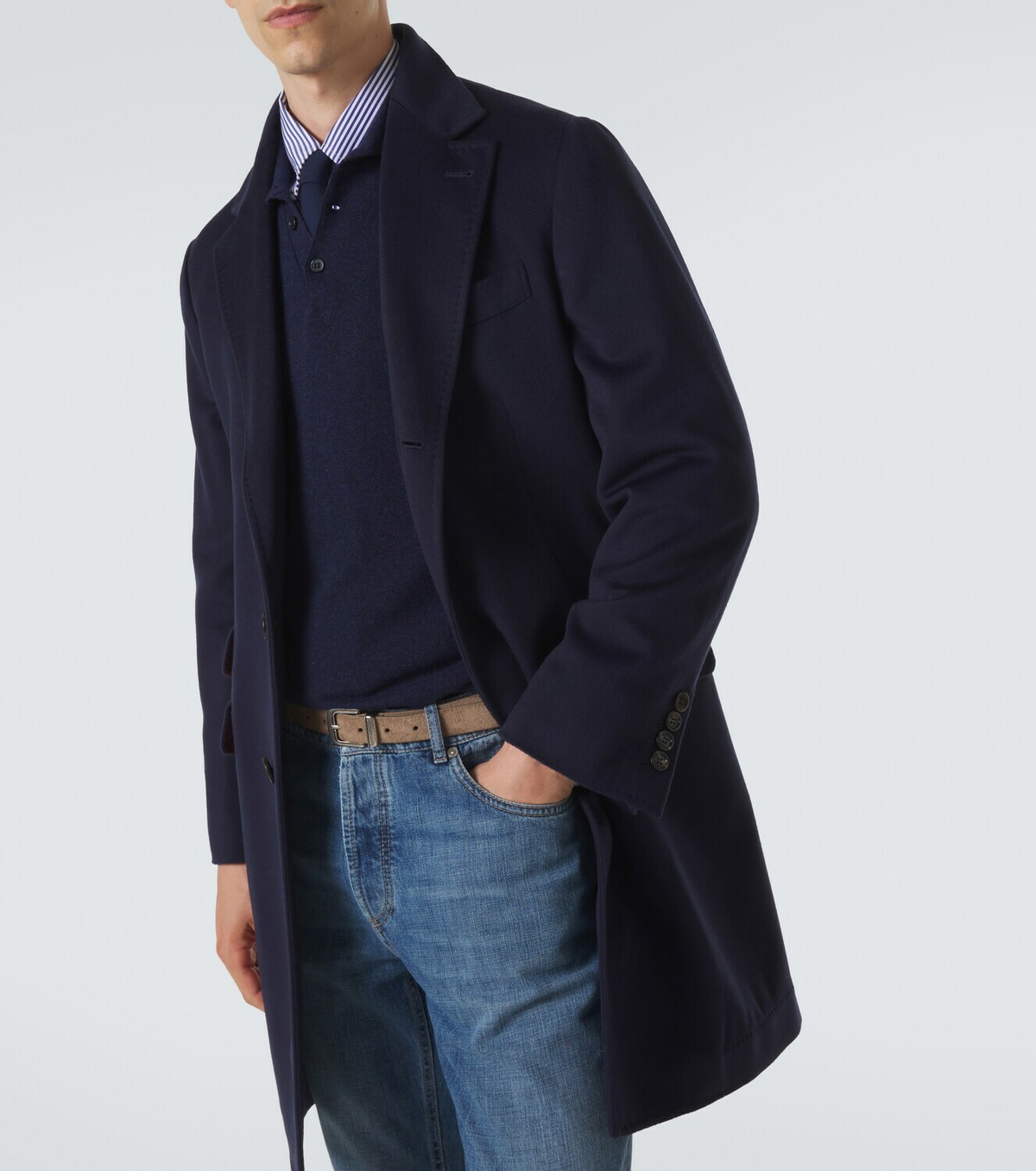 Brunello Cucinelli Virgin wool overcoat