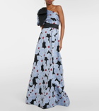 Rebecca Vallance Georgina floral brocade gown