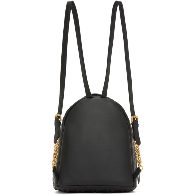 Fendi Black Mini Forever Fendi Backpack
