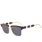 Gucci Sophisticated Web Sunglasses