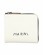 Marni Womens Cardholder in Ivory