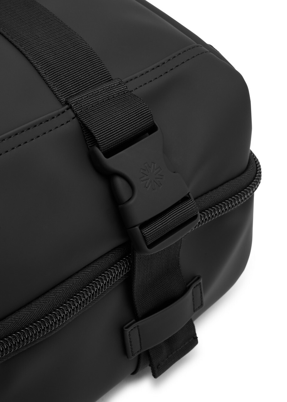 Rains Texel Cabin Mini Rubberised Suitcase - Black
