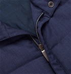 Canali - Packable Quilted Wool Gilet - Blue