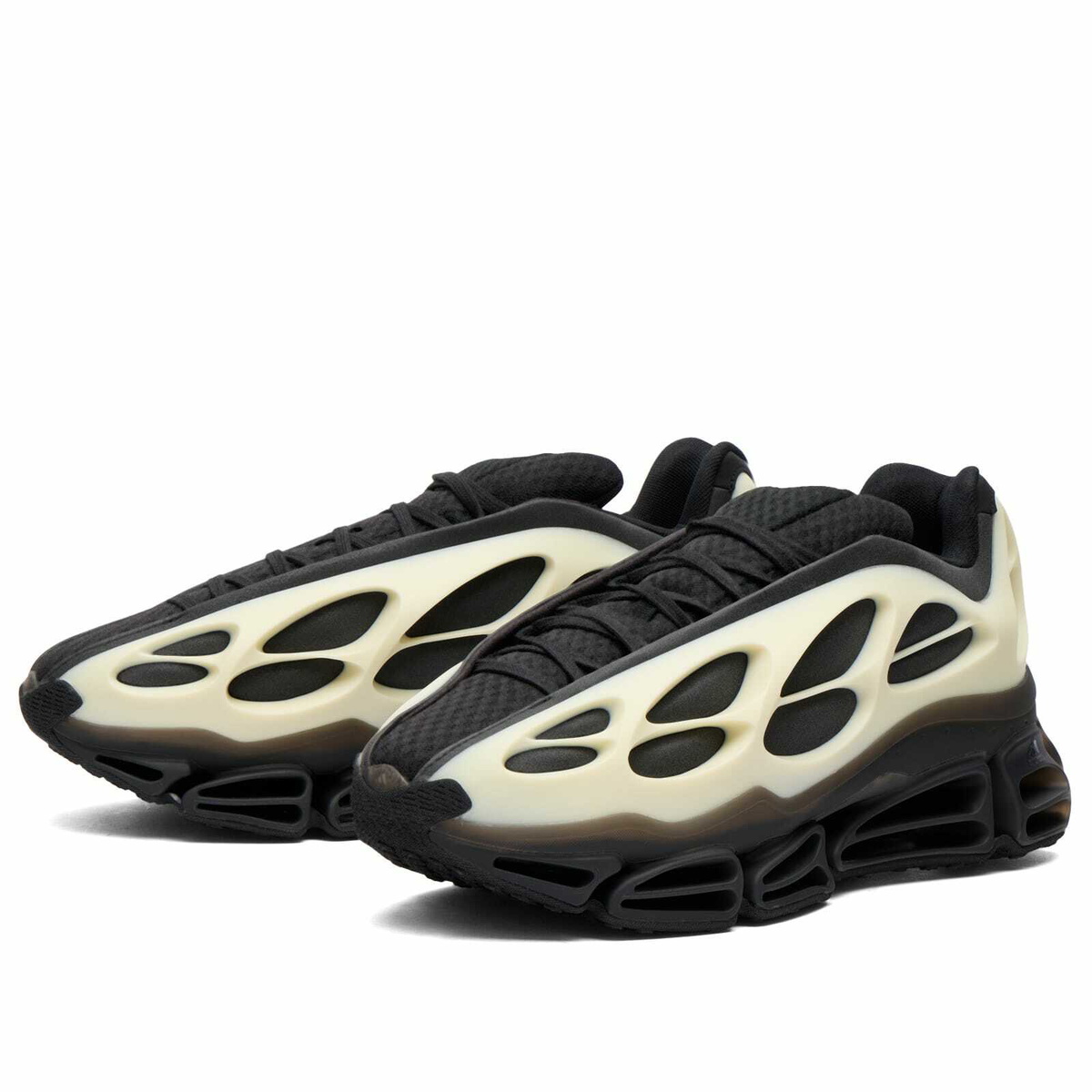Adidas x Willy Chavarria Mega Low Sneaker in Core Black/Cream White/Core Black