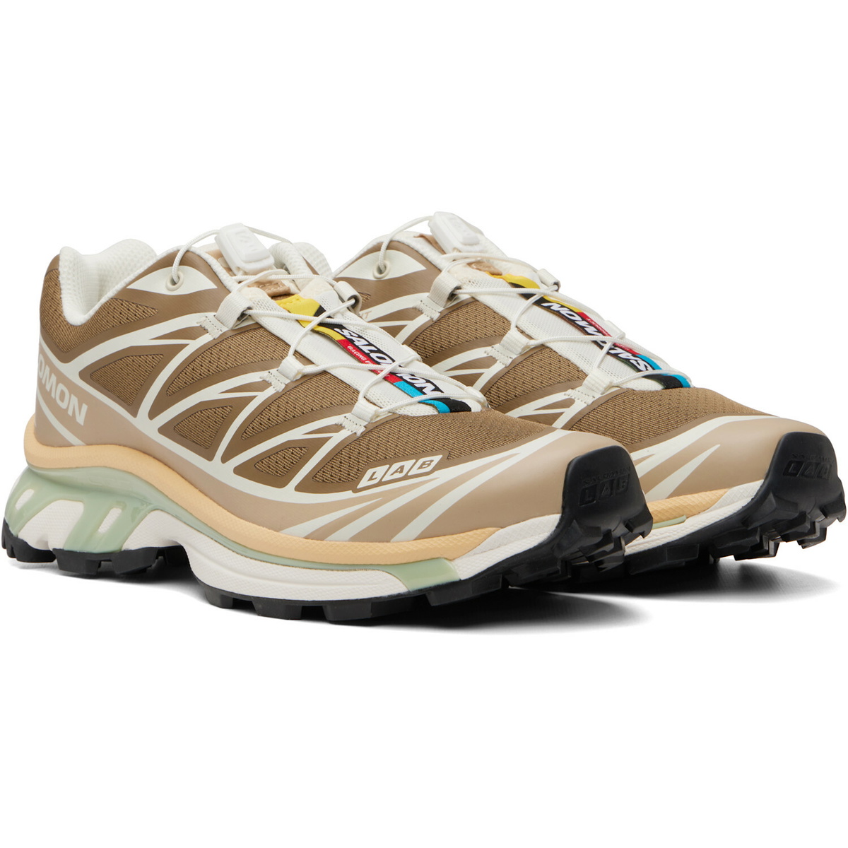 Salomon Brown XT-6 Sneakers