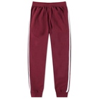 Adidas Men's 3 Stripe Pant in Shadow Red