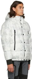 Moncler Grenoble White Down Noussan Jacket