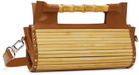 Feng Chen Wang Beige Bamboo Roots Bag