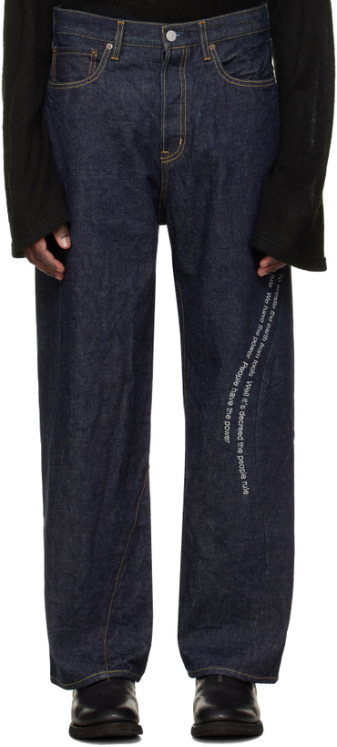 Photo: UNDERCOVER Blue UC1F4506-2 Jeans