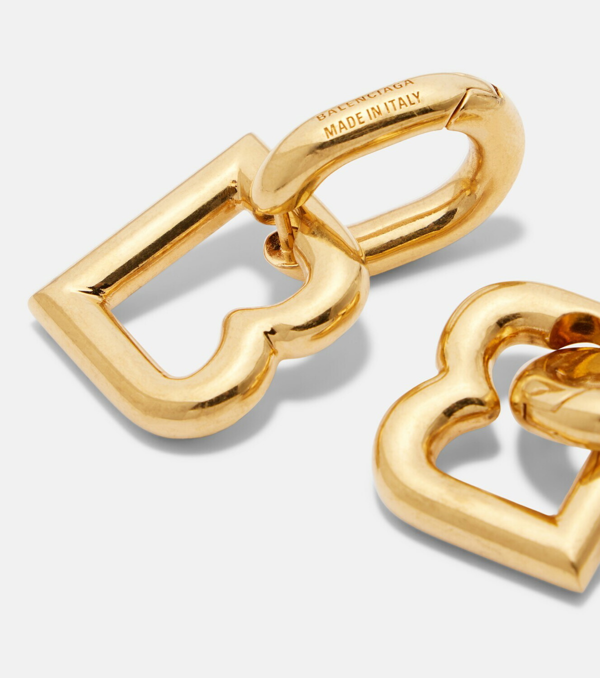 Balenciaga Eisa B hoop earrings