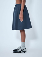 Miu Miu Elasticated Waist A-Line Skirt