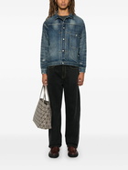 Junya Watanabe MAN Blue Distressed Denim Jacket
