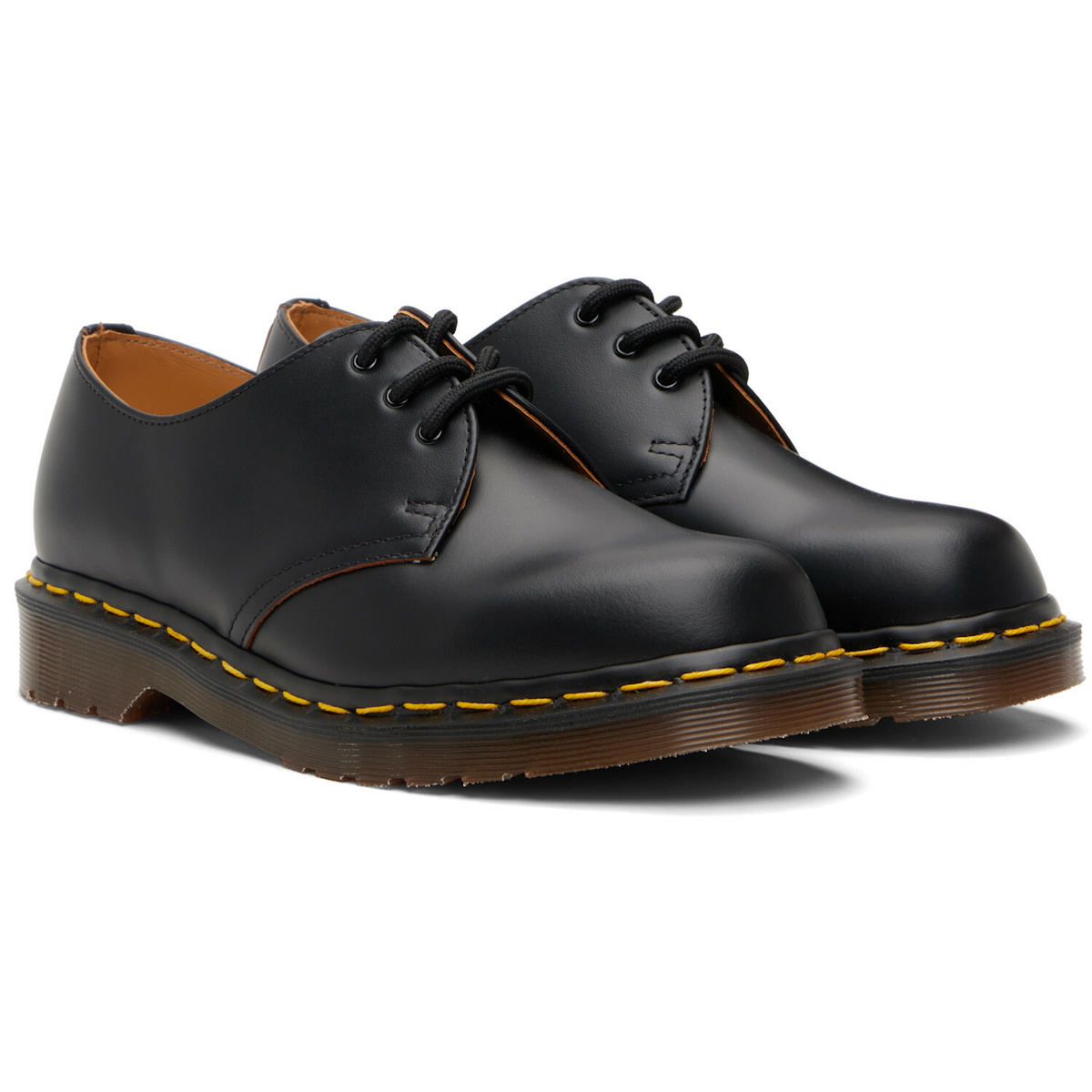 Dr. Martens Black 1461 Vintage 'Made In England' Oxford Derbys