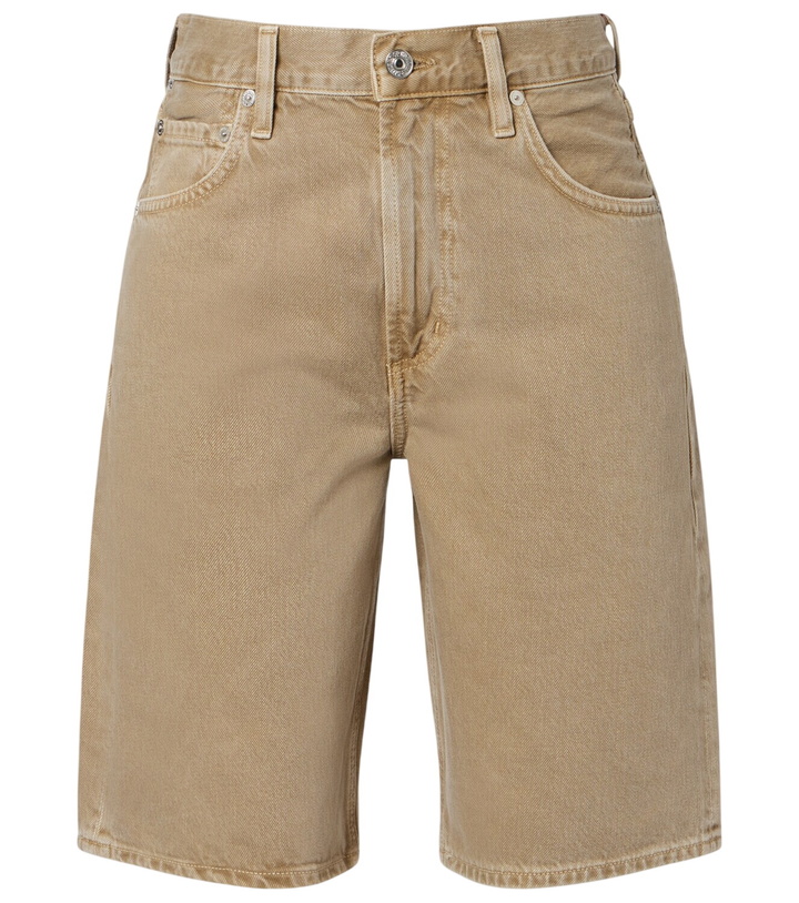 Photo: Citizens of Humanity Court denim Bermuda shorts