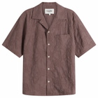 Corridor Men's Paisley Embroidery SS in Purple
